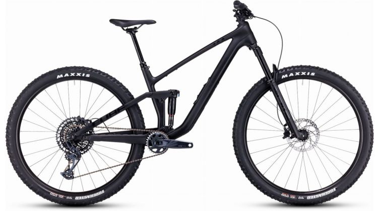 Cube Stereo One44 C:62 Pro MTB-Fully carbon´n´black