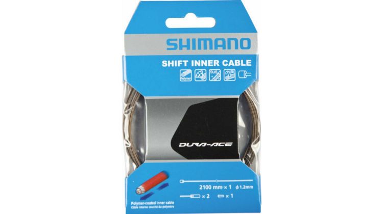 Shimano Schaltzug DURA-ACE polymerbeschichtet, Edelstahl, polymerbeschichtet, 2.100 mm,
