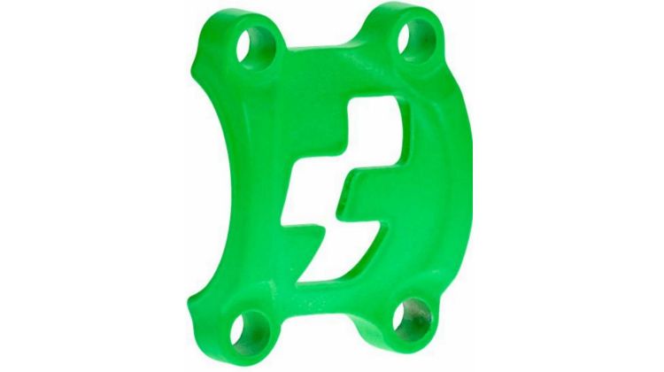 Cube Front Plates neon green