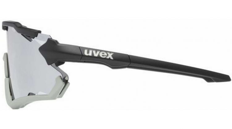 Uvex Sportstyle 228 Sportbrille black sand matt/mirror silver