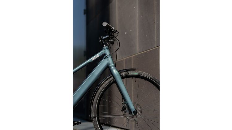 Coboc Vesterbro TPZ 360 Wh E-Bike Trapez 27,5 opal blue, gloss