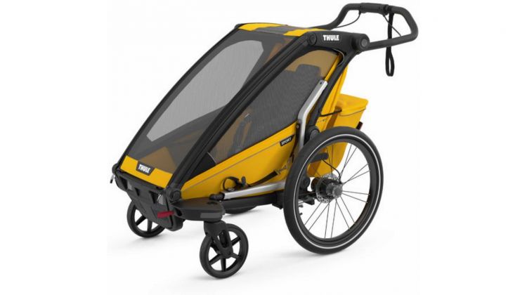 Thule Chariot Sport 1 Fahrradanhänger für ein Kind spectra yellow