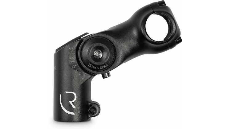 RFR erhöhter verstellbarer Vorbau TREKKING black 25,4 mm 80 mm