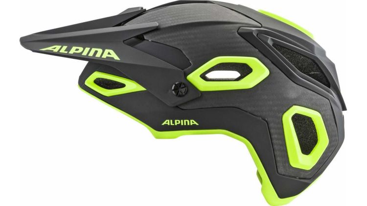 Alpina Rootage Helm black-neon-yellow