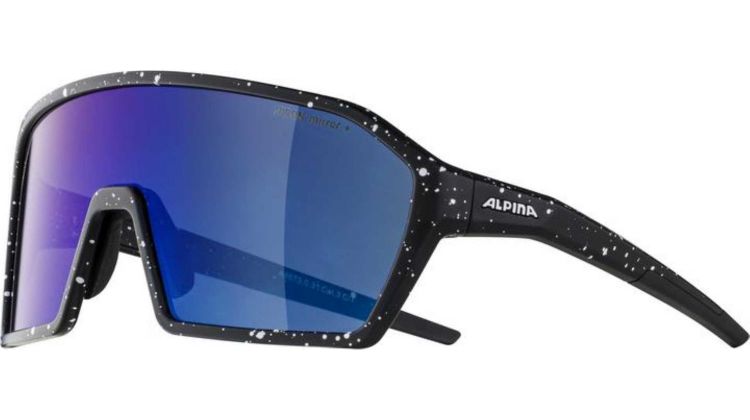 Alpina Ram Q-Lite Sportbrille black blur matt/mirror blue