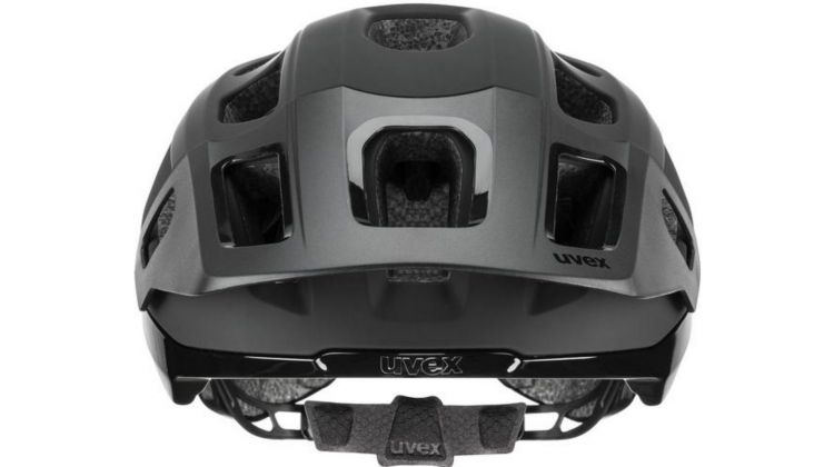 Uvex React MTB-Helm black matt