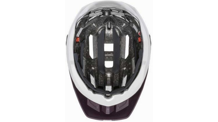 Uvex Quatro CC MTB-Helm plum - white matt